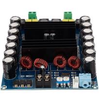 B-Best-Selling-XH-M641 TPA3116D2 DC12V 24V 150W X 2 Audio Digital High Power 2 Channels Car Amplifier With Boost Board G2-010 mėlyna