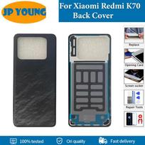 AAA+ quality Back Cover For Xiaomi Redmi K70 Battery Cover 23113RKC6C Rear  Housing Case For Redmi K70 Back Cover Replace Purple No Lens beige