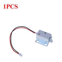 1-6pcs Mini Solenoid Electromagnetic DC 5V-6V/DC 12V Electric Control Cabinet Drawer Lock Smart Cabinet Electromagnetic Locks 4 1PC China Mainland
