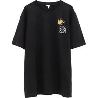 LOEWE Frog logo Embroidered T shirt H526Y22J74-1100 XXL black