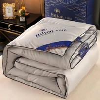 HILTON 5 žvaigždučių viešbučio žąsų pūkų antklodė keturiems sezonams žieminė antklodė šilta dvigulės lovos antklodė pledas oro kondicionieriaus antklodės 150x200cm 1.5kg