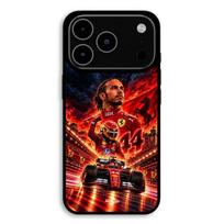 Case For iPhone 18 Pro Lewis Hamilton Ferrari Number 44 F1 F1 Racing Red Maniacase juoda