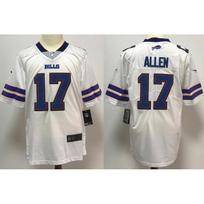 2026 NFL Buffalo Bills Second Generation Embroidered Short Sleeve Jersey Men Football Sports Game Training Shirt White No.17