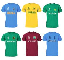 Cricket World Cup 2019 Jersey T Shirt 100% Cotton Tee XXXXL white