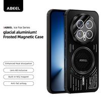 For Honor Magic8 Pro Case Hard Aluminum Magnetic Shockproof Protective Phone Back Cover For Honor Magic 8 Pro Bumper Shell Honor Magic8 Pro juoda
