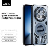 For Honor Magic8 Pro Case Hard Aluminum Magnetic Shockproof Protective Phone Back Cover For Honor Magic 8 Pro Bumper Shell Honor Magic8 Pro mėlyna