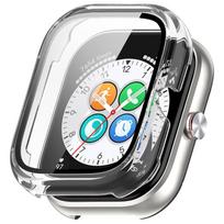 Case + Glass For Honor Choice Haylou Watch Screen Protector Watch Case Cover PC Frame Protective Accessorie gryna