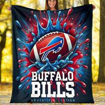 Buffalo Bill LOGO printed blanket—lightweight,soft,warm;versatile blanket all seasons—perfect as &air-conditioning throw,nap blanket 150cmx180cm