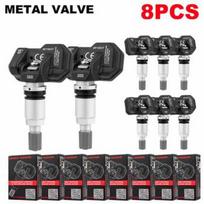 LAUNCH LTR-05 TPMS Sensor 315MHz/433MHz Dual Frequency Screw-in Metal Valve (Adjustable Angle) Tire Pressure Monitor System Prog TSENSOR-05S