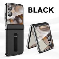 For Xiaomi Mix Flip Case High-end Leather Auto-Rebound Spring Hinge Protection Moisture Proof Plated Fine Grip Flip Cover Xiaomi Mix Flip gray
