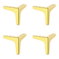 4 Pack Triangle Furniture Leg 15cm Modern Metal Furniture Legs For Cabinets Sofas And Tables Support Leg Hardware Accessories auksas
