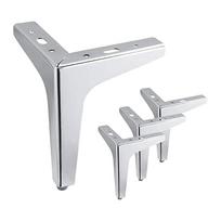 4 Pack Triangle Furniture Leg 15cm Modern Metal Furniture Legs For Cabinets Sofas And Tables Support Leg Hardware Accessories
