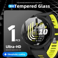 9H Tempered Glass For Garmin Forerunner 70 / 170 , Screen Protector Durable HD Clear Anti-scratch Protection Film Accessories For Forerunner 170 gray