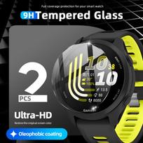 9H Tempered Glass For Garmin Forerunner 70 / 170 , Screen Protector Durable HD Clear Anti-scratch Protection Film Accessories For Forerunner 170