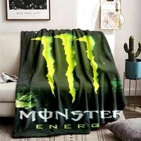 Monster Energy (23) Blanket Suitable For All Seasons And Perfect For Naps Features Vibrant Colors An Ideal Gift For Family And Friends 80cmx120cm
