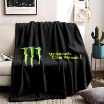 Monster Energy (23) Blanket Suitable For All Seasons And Perfect For Naps Features Vibrant Colors An Ideal Gift For Family And Friends 80cmx120cm