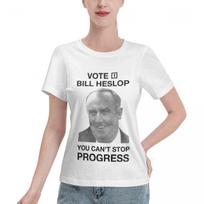 Go To Top Vote 1 Bill Heslop You Cant Stop Progress Unisexs Tshirt Y2k Trendy Basic Tee XL white