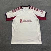 25-26 Liverpool Home & Away Fan Jerseys L gray