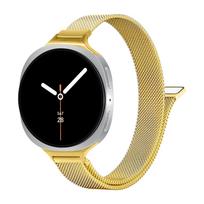 Slim Milanese Loop Band For Samsung Galaxy Watch 9 8 Strap 40 44mm Accessories Metal Bracelet Correa Galaxy Watch 8 Classic 46mm galaxy 8classic 46mm auksas