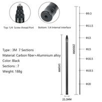 Invisible Selfie Stick For Insta360 X5/X4/X3 Selfie Stick Bullet Time Bundle Handle for Insta360 Panoramic Camera Accessory