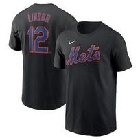 Mens MLB New York Mets Francisco Lindor 12 Baseball Jersey Embroidered Fan Apparel Sportswear XXXL
