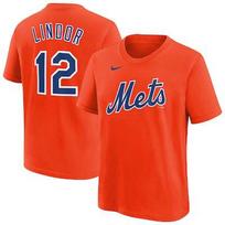 Mens MLB New York Mets Francisco Lindor 12 Baseball Jersey Embroidered Fan Apparel Sportswear XL