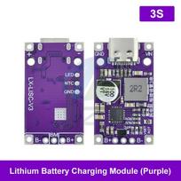 Type-C USB 2/3S BMS 15W 8.4V 12.6V 1.5A Lithium Battery Charging Boost Module With Balanced Support Fast Charge With Indicator 2PCS