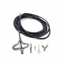 Drain Auger with Attachments Flexible Cleaning Cable