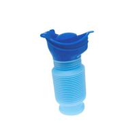 1pc 750ML Portable Emergency Urinal URINE BAG for Adults Travelers Mini Outdoor Shrinkable Urine Bottle Car Camping mėlyna