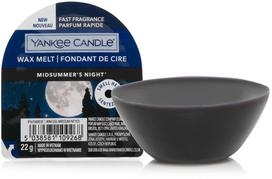 Vaškas, aromatinė Yankee Candle Wax Melt Midsummer´s Night, 8 - 24 h, 22 g, juoda sp.