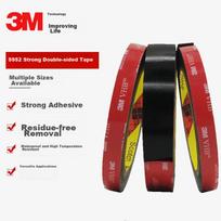 3M Double-Sided Tape, Strong Adhesive, Traceless, Black, Heat-Resistant, ETC Car Mount, 5952, 10MM*