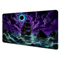 Dark Ghost Pirate TCG Playmat Mouse Pad Playmat 24 X14  MTG TCG Office Desk Mat for Work Game PC Laptop Rug Carpet MousePad 600x350x2mm