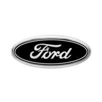Car Front Grille j191 Logo Hood Emblem Sticker Trunk Badge For Ford Focus Fiesta Explorer Kuga Ranger Escape Mustang Car Accessories 22.5X9CM