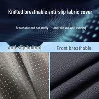 Gel Honeycomb Seat Cushion: Cooling Silicone Pad for Long Office Sitting white