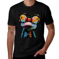 Hipster Frog Nerd Glasses TShirt Cotton T Shirt Pack Unisex T Shirts Graphic Unisex T Shirts High Quality Luxury Brand TShirt 4XL brown