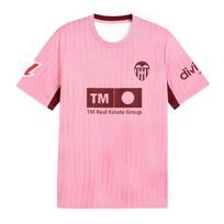 2026/2027 Valencia Ispanijos Futbolo Marškinėliai Vyriški Moteriški 3D Spausdinimo Vasariniai Sportiniai Kvėpuojantys Tinklelio Greitai Džiūstantys Marškinėliai L