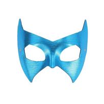 Masquerade Half Face Mask Handsome Cosplay Mask Stage Performance Bat Eye Mask  Role Play dangaus mėlyna spalva