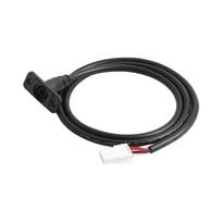 Battery Charger Port Cable for Segway Ninebot ZT3 Pro Electric Scooter Charging Base Connection Cable Replacement Assembly Parts black