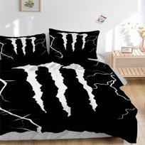 Monster Energy Drink Print 3Pcs Bedding Setduvet Cover With 2 Bedropillowcase Home Birthday Gift 140cmx200cm