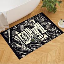 Gta Customize Your Name Floor Mat Perfect for Dining Room Foyer Hallway Dormitory Anti-slip Rug Office home decor Perfect Gift for Women/Men 40cmx60cm