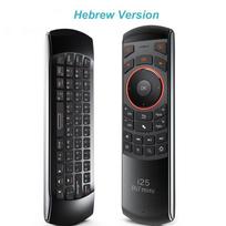 Rii I25 2.4G Mini Wireless Air Mouse Keyboard With IR Remote Control PC Teclado For Tablet Smart Android TV Box