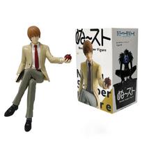 16Cm Anime Death Note Light Yagami/Ryuk Noodle Stopper Prize Figure Holding Apple Pvc Model Collectible Figurine For Collectors