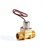 Inductive Solenoid Valve, DC4.5V Urinal Flush Valve Compact Design Compatible with 1 2 Inch Water Outlet Wide Use for
