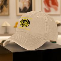Bodo Glimt Baseball Cap Yellow Black Logo Snapback Casual Soccer Hat for Fans Camping Birthdays One Size beige