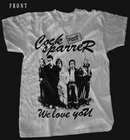New DTG Printed Tshirt Cock Sparrer We Love You All L juoda
