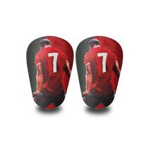 1 Pair Mini Football Shin Guards Thickened Mini Design Fan Commemorative Collectible For Football Souvenir Gift Youth Adult 1 YELLOW XXS