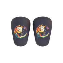 1 Pair Mini Football Shin Guards Thickened Mini Design Fan Commemorative Collectible For Football Souvenir Gift Youth Adult 1 PURPLE XXS