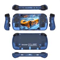 BOYHOM R36H PRO Retro Handheld Video Game Console Linux System 4.2 Inch IPS Screen R36HPROMAX Portable Pocket Video Player 64GB mėlyna