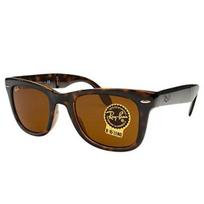 RayBan 50 Authentic Wayfarer Folding [Ray-Ban] RB4105-710 Sunglasses, Product, žalia