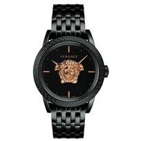 Versace vyriškas Palazzo Empire kvarcinis laikrodis 43 mm VEDB00518 juoda
